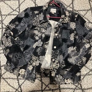 Christopher & BANKS stretch corduroy jacket size large